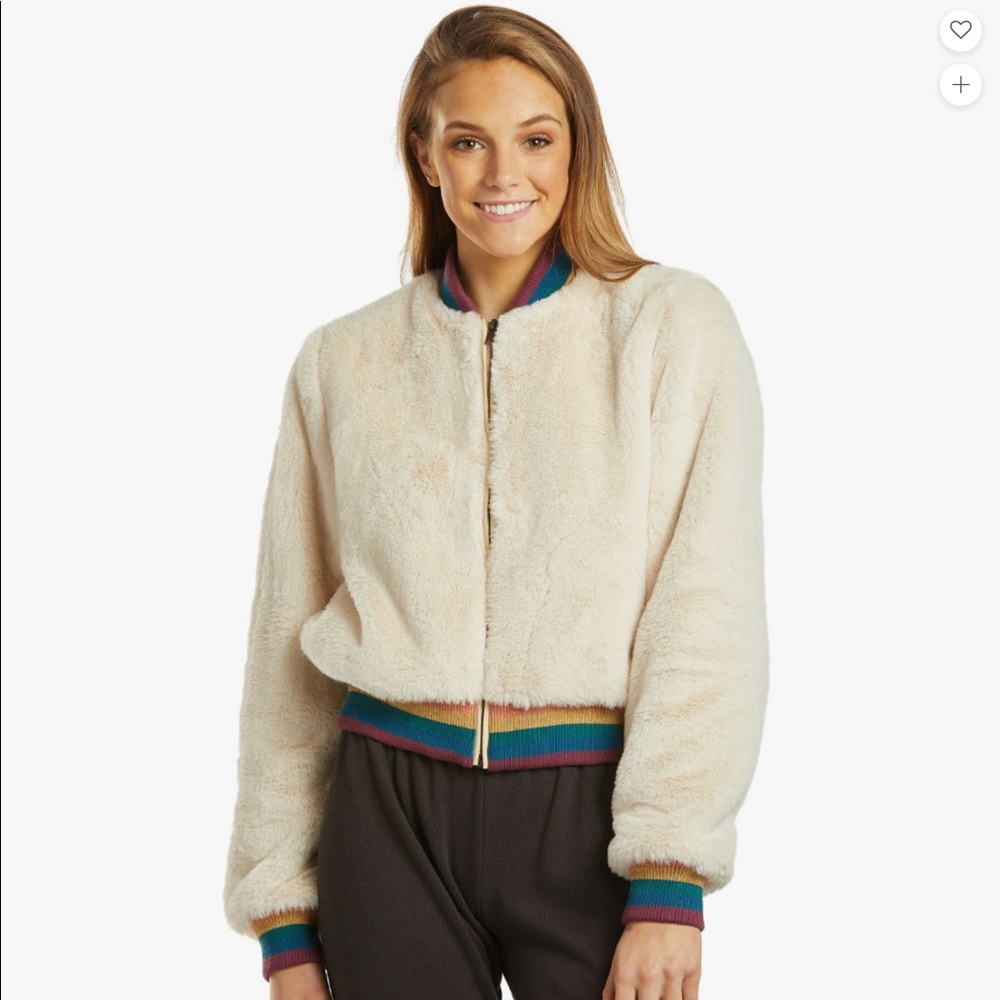 Spiritual Gangster Sherpa Bomber Jacket